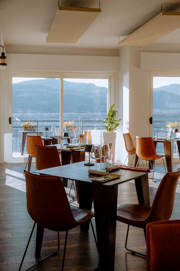 Hotel La Dama del Porto Laveno-Mombello Esterno foto